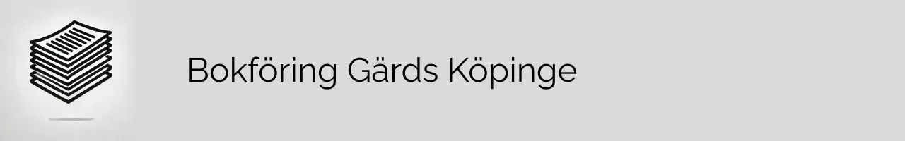 Bokföring Gärds Köpinge